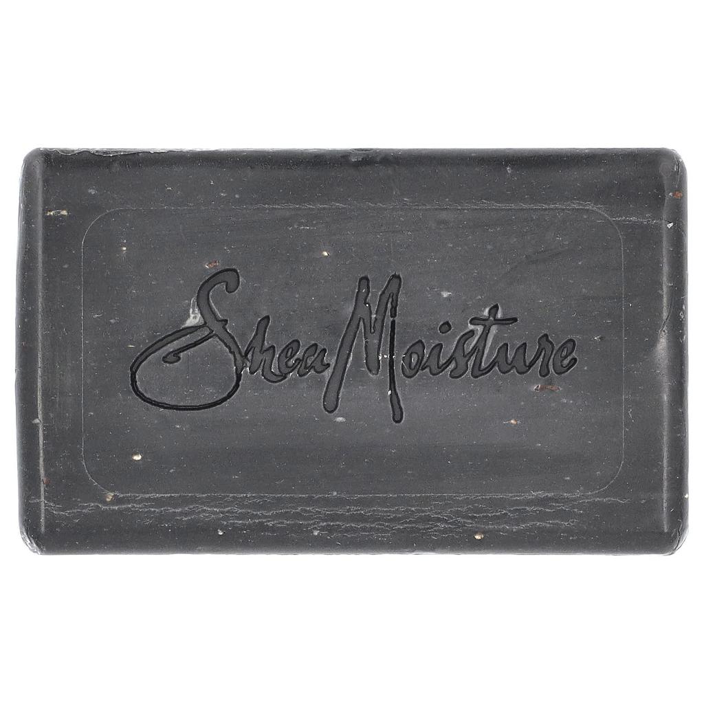 SheaMoisture Face & Body Bar for Acne-Prone Skin, African Black Soap with Shea Butter, 3.5 Oz (99 G)