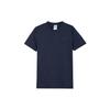 Футболка с логотипом и круглым вырезом, мужская, темно-синяя, HT9054