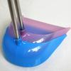 Windproof Stainless Steel Dustpan with Plastic Shovel - Household Sanitation Cleaning Tool