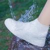 Latex Waterproof Shoe Covers Reusable Non-slip Rain Boots Shoes Covers Rubber Rain Boot Covers for Outdoor Use Gear