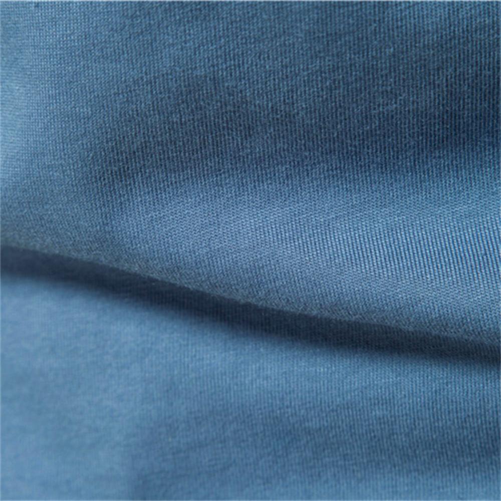 Solid Color Cotton T Shirt Men Casual O-neck Long Sleeved Mens Tshirts Spring Autumn High Quality Basic T-shirt Male