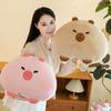 Creative Kapibala Pillow Ins Capybara Home Cushion Sofa Living Room Decoration Pillow Office Waist Pillow