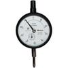 Standard Dial Gauge, 10mm Measuring Range, No Lugs, Continuous Scale/Shockproof, 2046AB-09