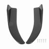 2Pcs Rear Trunk Spoiler 41.5cm Reduce Wind Resistance Trunk Wing Spoiler Universal for Automobiles Carbon Fiber Style