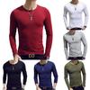 1PC Fashion Casual Slim Fit Long Sleeve Spring and Summer T-shirt