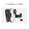 SHEAWA for Insta360 Go Clip Mount Holder Backpack Clip 360 Degree Rotation Shark Teeth Stability Horizontal Vertical Lightweight Sturdy Accessory