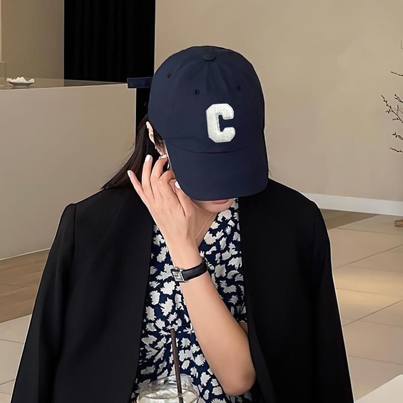 Soft Brim Trendy Baseball Cap For Women And Men Ins Letter Design Sun Hat