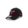 Casquette - New Era - League Chicago Bulls 9 Forty - Noir - Ajustable - Visière Incurvée