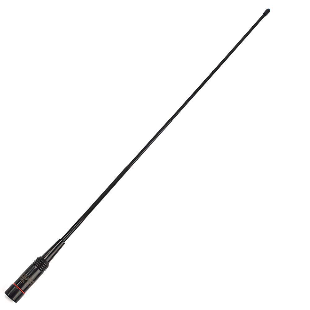 Совместимость с широкополосным приемом, разъем типа SMAP, гибкая удобная антенна, совместимость с радиостанциями ICOM 144/430 МГц и VHF/UHF YAESU, KENWOOD,