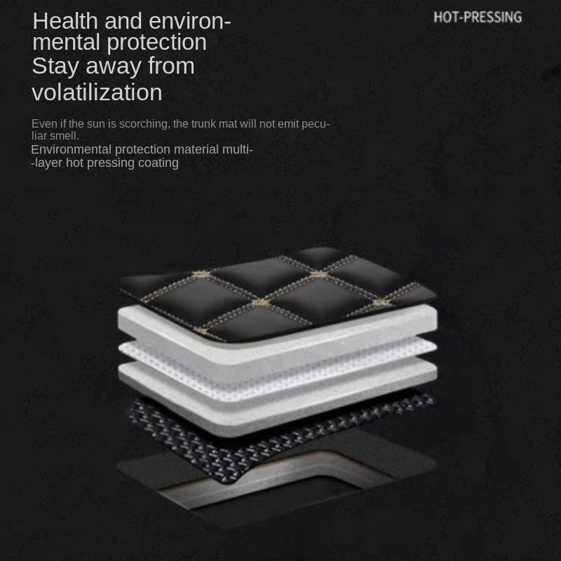 PU Leather Custom Car Trunk Mats for Nissan Gt-R X-Trail Quest Patrol Cefiro Interior Details Car Accessories Carpet All Models