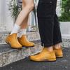 New Rain Shoes Men's and Women's Fashion Water Shoes Cotton Non-slip Rain Boots Short Adult Waterproof Outdoor Boots