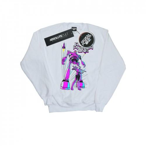 Ready Player One Boys Iron Giant And Art3mis Sweatshirt