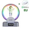 Multifunctional Wireless Charger Stand Alarm Clock Speaker RGB Light TF Fast Charging Station for iPhone X 11 12 13 14