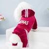 Dog Clothes for Small Dogs Cat Warm Winter Pet Clothing Soft Velvet Overalls Puppy Girl Hoodies Jumpsuit Sweatshirt Chihuahua