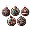 DIY Christmas Felt Patch Kit Holiday Craft Set with Pre-Cut Felts Sheet Handmade Fabric Sewing Crafting Supplies for Tree Home Decor
