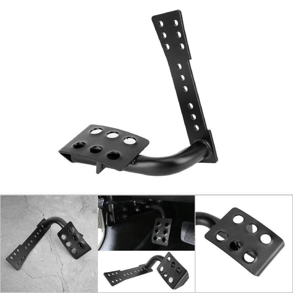 Car Metal Pedal Left Side Foot Rest Decoration Accessory Fit for Jeep Wrangler JK 2008 2017