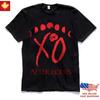 100% Cotton TOPS UNISEX TEES MENS WOMENS The Weeknd XO Logo Moon Phase T-Shirt New Apparel Limited Edition