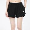 Puma Training Fitness Quick Dry Breathable Casual Sports Woven Shorts Women Bottoms Black 586862-01