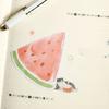 1 Pieces Cute Kawaii Natural Fruits Sticky Note Memo Pad Office Planner Sticker Stationery School Supplies Decoration Adhesive