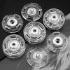 10 Pcs Round Transparent Snap Button Fastener Invisible Snap Button DIY Cardigan Overcoat