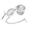 1Pc Stainless Steel Sphere Locking Spice Tea Ball Strainer Mesh Infuser Filter Infusor