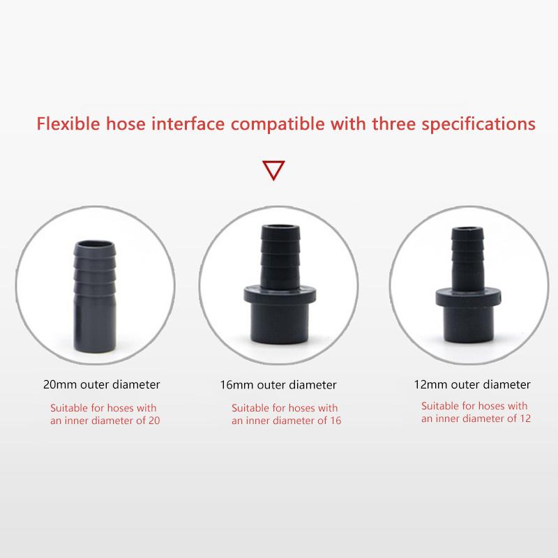 Fish Water Filler Pipe Aquarium Water Filler Tube U Shaped Wall Mounted Automatic Top Off Water Refiller Pipe