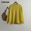 Autumn and Winter Women's Sweater Vintage Loose Large Size Long Sleeve Top