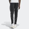 Adidas Solid Logo Print Long Sport Pants Men Bottoms Black HS3611