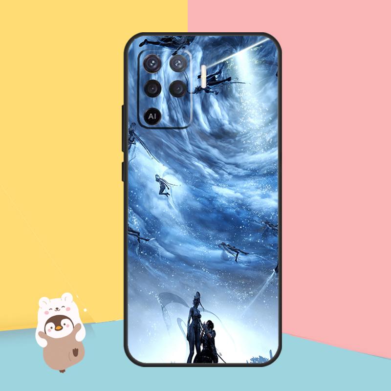 Final Fantasy Case For OPPO A94 A74 A54 A53S A53 A31 A5 A9 2020 A52 A72 A83 A91 A93 A1K A15 A16 Cover