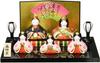Hina Dolls for the Girls' Festival, Kinsai Hanamiyabi (Flat Display) 2450