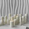 Flexible Silicone Mold Striped Cylinder Shaped Candle Molds Scented Aromatherapys Making Mould Handmade Ornament Mould