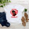 Cousin Beach T Shirt Summer I Turned Pretty Team Conrad T-Shirt Women Graphic T Shirts Short Sleeve Tv Show Tshirt Casual Top