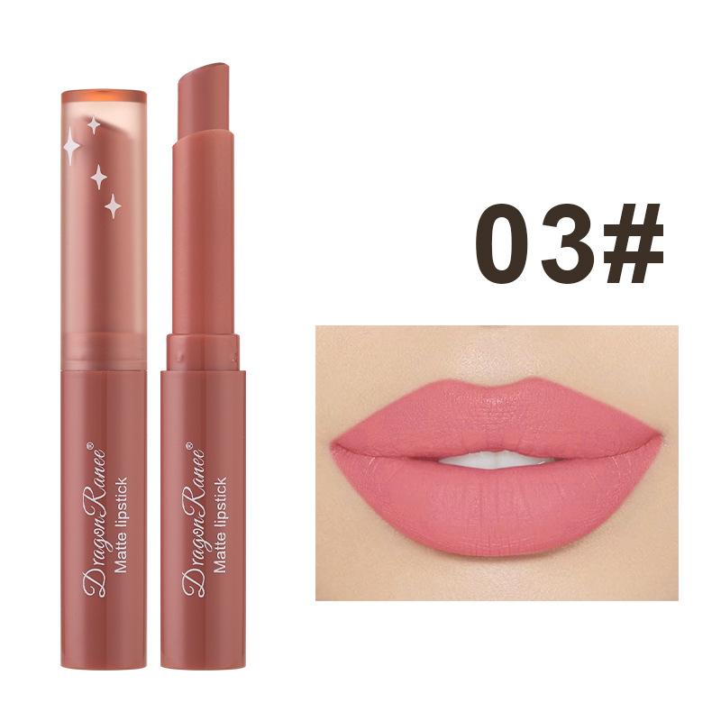 1Pc Nude Matte Lipstick Waterproof Long Lasting Lip Sticks Not Fading Sexy Red Velvet Lipsticks Women Make Up Cosmetics