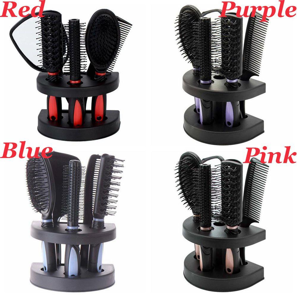 Tools Grooming Styling ABS Scalp Massager Hair Comb Brush Hair Comb Set Hair Washing Cleaning