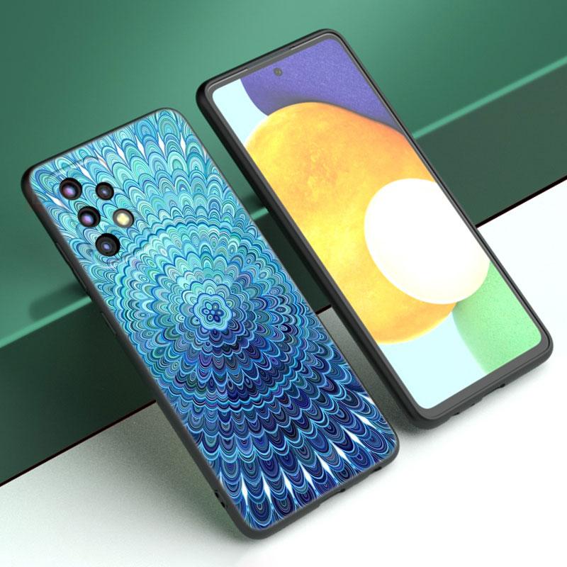 Mandala Chakra Yoga Phone Case For Samsung A04 A21 A30 A50 A52 S A13 A14 A22 A23 A32 A53 A73 5G A11 A12 A31 A33 A51 A70 A71 A72