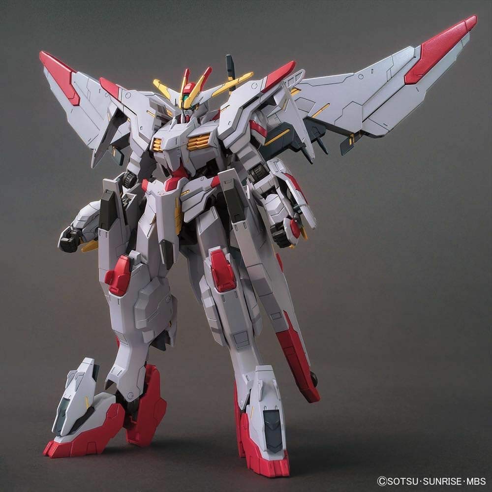 HG Mobile Suit Gundam Orphans Gundam Marcosias Scale Plastic Model Iron-Blooded 1/144 Color-coded