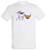 Unicorn III T-Shirt Unicorns Geek Nerd Fun Cyclist Rainbow Fairies Fairy