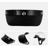 3 Snap-Button Helmet Visor Universal Windproof Flip Wind Shield Motorcycles Accessories For Open Face Motorcycles Helmet