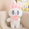Cartoon High Quality Rabbit Plush Doll Pendant Pillow Pink Purple White Big Eyes Rabbit Plush Toy for Girls Birthday Gift