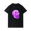 Plus Size 30 Patterns Cotton Harajuku Unisex T-Shirt Skull Print Tees Round Neck T Shirt Casual Tops