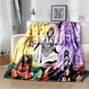 Naruto Blanket High Quality Flannel Warm Soft Plush On The Sofa Bed Blanket Suitable for Air Conditioning Blanket Nap Blanket