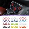 Air Conditioning Audio Switch Knob Decorative Ring Cover Fit For Dodge Charger/ Challenger/Durango/Chrysler 300C ABS Car Accessories