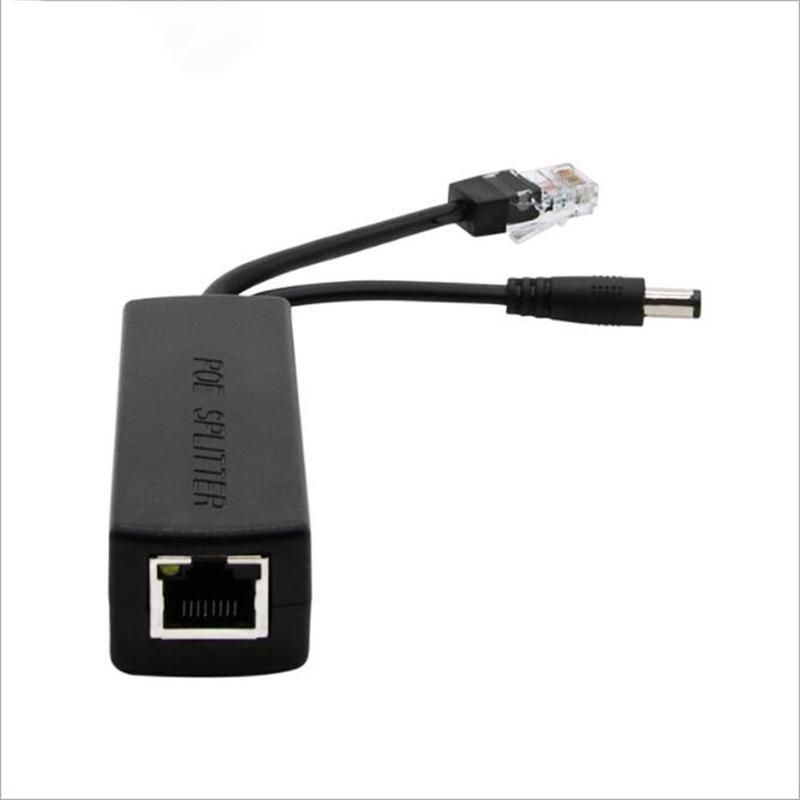 48V To 12V Poe Splitter Connector Poe Power Adapter Injector Switch For Ip Camera Wifi Cable Wall Us/Eu Plug