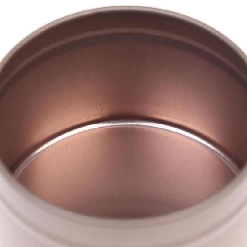 DIY Round Candle Jars 4Oz Aluminum Tins With Lids Cosmetic Sample Containers Storage Organizer