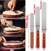 6/8/10 Inch Stainless Steel Butter Cake Cream Knife Spatula Wooden Handle Kitchen Tools 6/8/10 Inch