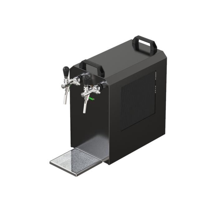 Tireuse à bière - STREAM 80K - Pompe à bière 2 lignes - Refroidisseur à débit continu - Refroidissement à sec