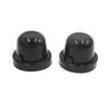 New 2 Pcs Car LED Light Rubber Housing Seal Cap Dust Cover for Headlight & Fog Lamp