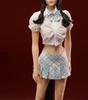 Toy Hobby Scale Action Figure Compatible with TBLeague Body Beautiful Sexy Female High School Girl Sailor Suit Shirt Tie Skirt Underwear Pants Set and