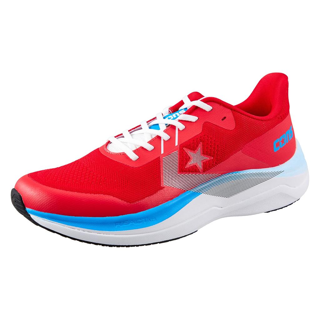 Converse CONS RUNDUAL Running Size Cm Sneakers, Red/Tricolor, 23.0