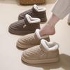 Winter Indoor Waterproof Warm Non-slip Cotton Slippers Winter Women Shoes